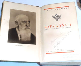 HELENA KARPIŃSKA - OPRAWA. WALISZEWSKI - KATARZYNA II - 3