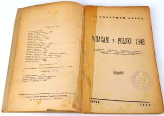 JANTA POŁCZYŃSKI- WRACAM Z POLSKI Paryż 1949 - 2