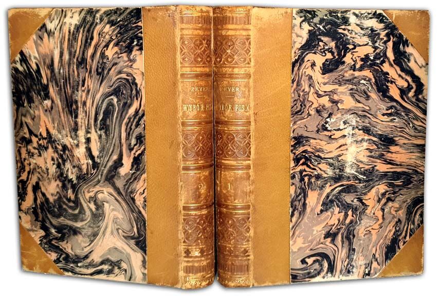 ZEYER - WYBÓR PISM t.1-2 (komplet w 2 wol.) dedykacja Miriama (Zenona Przesmyckiego)