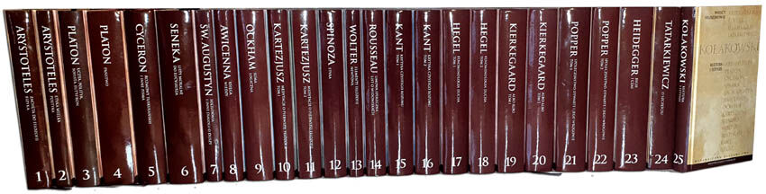WIELCY FILOZOFOWIE komplet PWN , BIBLIOTEKA GW