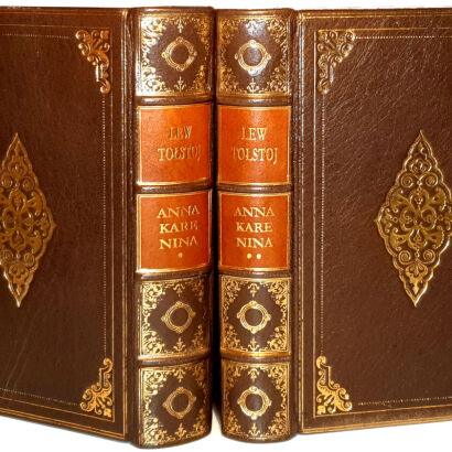 TOŁSTOJ - ANNA KARENINA ilustracje A. Uniechowski