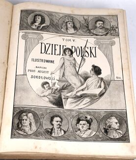 SOKOŁOWSKI - DZIEJE POLSKI Ilustrowane Tom I-V [komplet] - 39