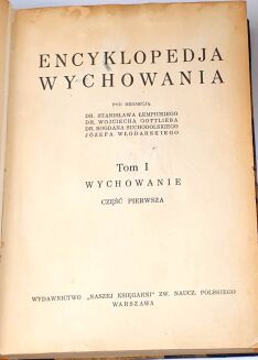 ŁEMPICKI- ENCYKLOPEDJA WYCHOWANIA 4wol. 1933-37 - 3
