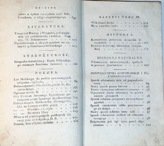DZIENNIK WILEŃSKI 1820r. - 4