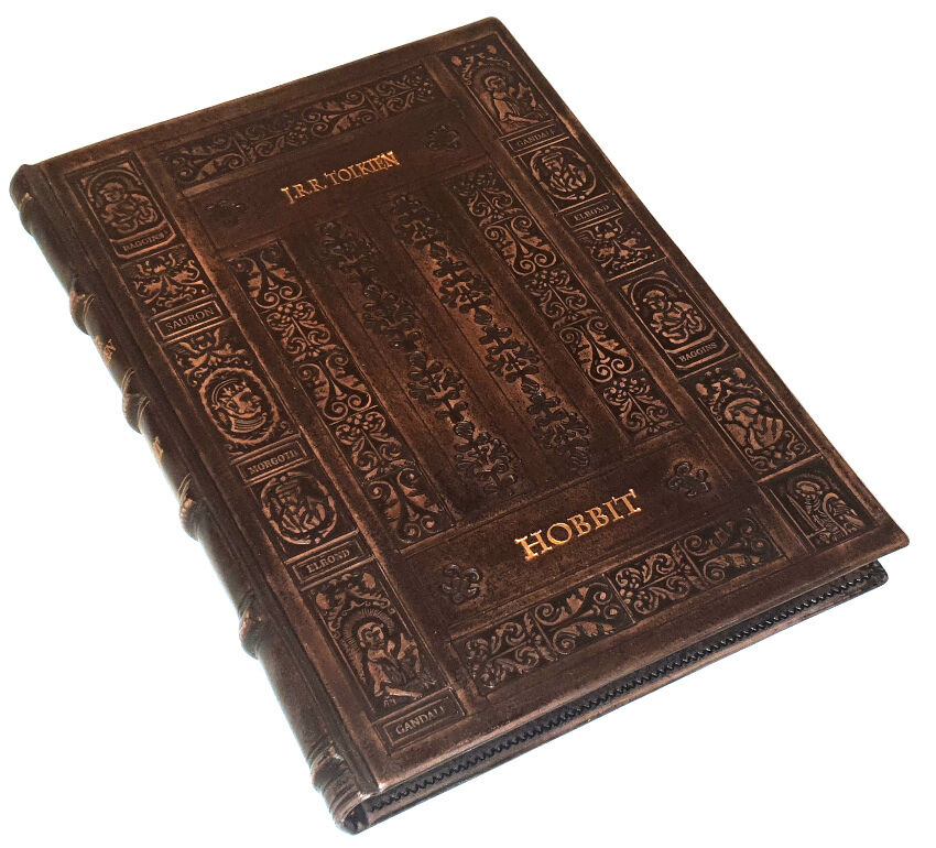 TOLKIEN- THE HOBBIT exclusive leather binding