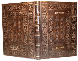 TOLKIEN- HOBBIT ekskluzywna oprawa skórzana - 2