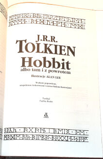 TOLKIEN- HOBBIT ekskluzywna oprawa skórzana - 4
