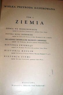WIELKA PRZYRODA ILUSTROWANA t. I-IV [KOMPLET] OPRAWA WYDAWNICZA - 8
