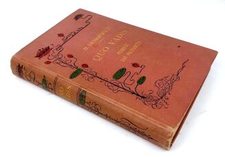 SIENKIEWICZ- QUO VADIS Z rycinami, secesyjna oprawa wydawnicza - 2