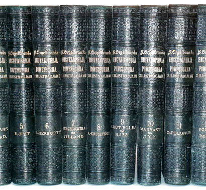 ENCYKLOPEDIA ORGELBRANDA 15wol. oprawa MAŁY HERBARZ 