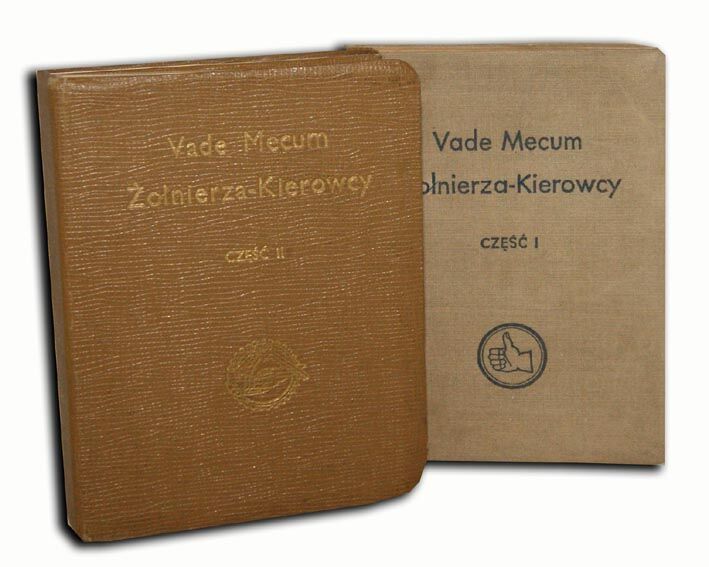 VADE MECUM ŻOŁNIERZA - KIEROWCY wyd.1945r.