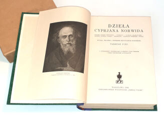 NORWID - DZIEŁA wyd. PINI 1934r. etui - 3