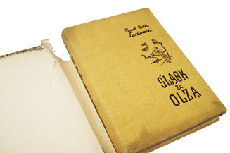 HULKA-LASKOWSKI- ŚLĄSK ZA OLZĄ wyd. 1938 obwoluta - 2