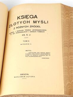 KSIĘGA ZŁOTYCH MYŚLI Z RÓŻNYCH ŹRÓDEŁ t.1-2 (komplet w 1 wol.) - 8