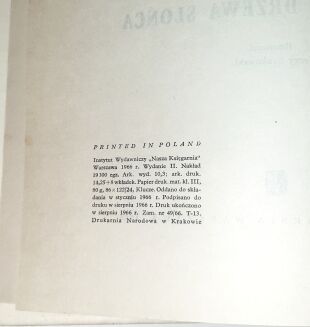 FICOWSKI - GAŁĄZKA Z DRZEWA SŁOŃCA il. Srokowski - 5