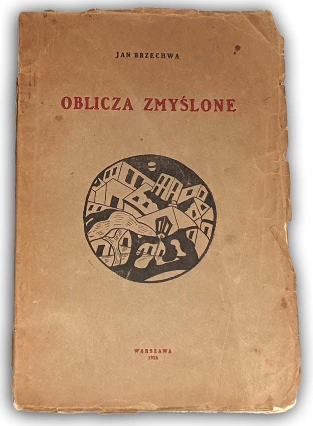 BRZECHWA - OBLICZA ZMYŚLONE 1926r. Debiut książkowy Poety.