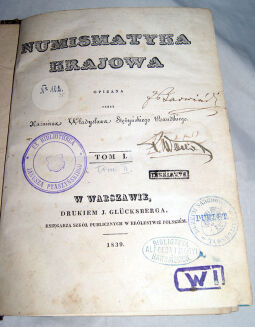 BANDTKIE- NUMISMATYKA KRAJOWA 1840-41 T.1-2 komplet numizmaty 65 tablic EGZEMPLARZ WYJĄTKOWY - 4