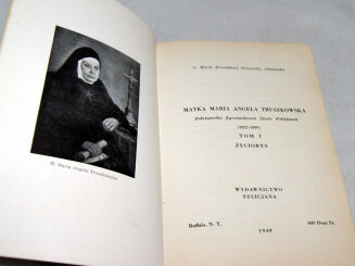 DMOWSKA - MATKA MARIA ANGELA TRUSZKOWSKA Buffalo 1949 - 3