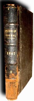 PRZEGLĄD POLSKI  Kalinka, Szujski, Tarnowski wyd. 1867r. PÓŁSKÓREK - 3