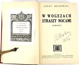 KOSSOWSKI- W WOGEZACH STRASZY NOCAMI Londyn 1955 - 5