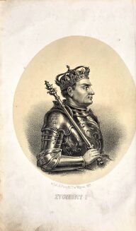 CZARNOWSKI - DWAJ ZYGMUNCI JAGIELLONI t.1-2 [komplet w 1wol.] wyd. 1859r., litografie - 4