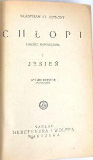 REYMONT - CHŁOPI t. 1-4 [komplet w 2 wol.] - 8