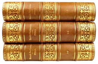 SIENKIEWICZ - OGNIEM I MIECZEM t. 1-9 [komplet w 3 wol.]. Pierwsze wydanie ilustrowane! - 2
