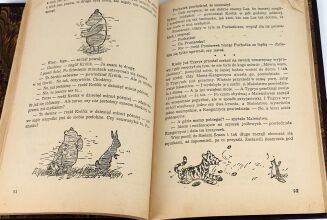 MILNE- KUBUS PUCHATEK oraz CHATKA PUCHATKA /  WINNIE THE POOH and THE HOUSE AT POOH CORNER, published in 1955, illustrations - 8