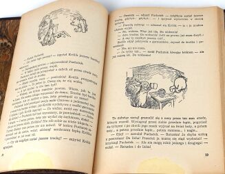 MILNE- KUBUS PUCHATEK oraz CHATKA PUCHATKA /  WINNIE THE POOH and THE HOUSE AT POOH CORNER, published in 1955, illustrations - 11