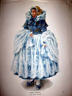 MANUGIEWICZ- POLSKIE STROJE LUDOWE 31 barwnych plansz - 7