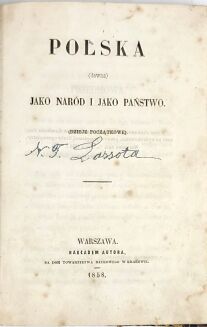MORZYCKI - POLSKA (DAWNA) JAKO NARÓD I JAKO PAŃSTWO. DZIEJE POCZĄTKOWE wyd. 1858 - 4