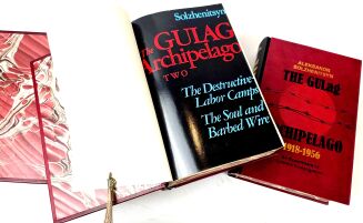 Solzenhitsyn Aleksandr - The Gulag Archipelago : 1974-1978. US 1st ed. premium leather binding - 11