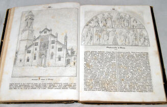 PRZYJACIEL LUDU czyli Tygodnik potrzebnych i pożytecznych wiadomości Rocznik VII 1841r. litografie - 8