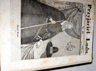 PRZYJACIEL LUDU czyli Tygodnik potrzebnych i pożytecznych wiadomości Rocznik VII 1841r. litografie - 15