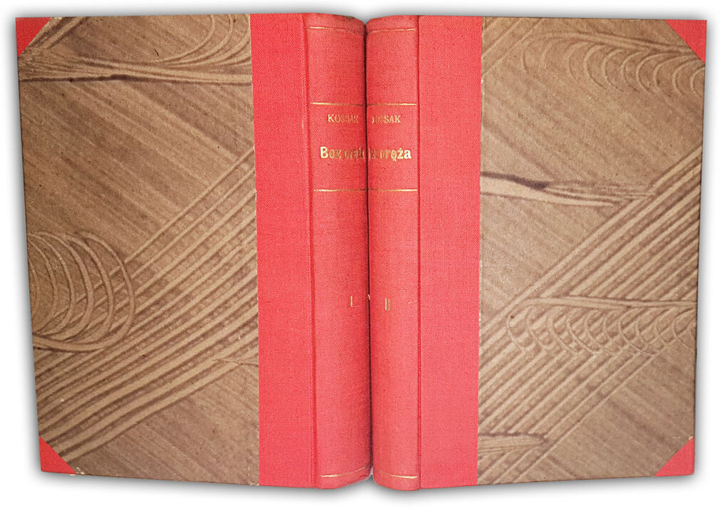 KOSSAK- BEZ ORĘŻA t.1-2 wyd. 1939r.