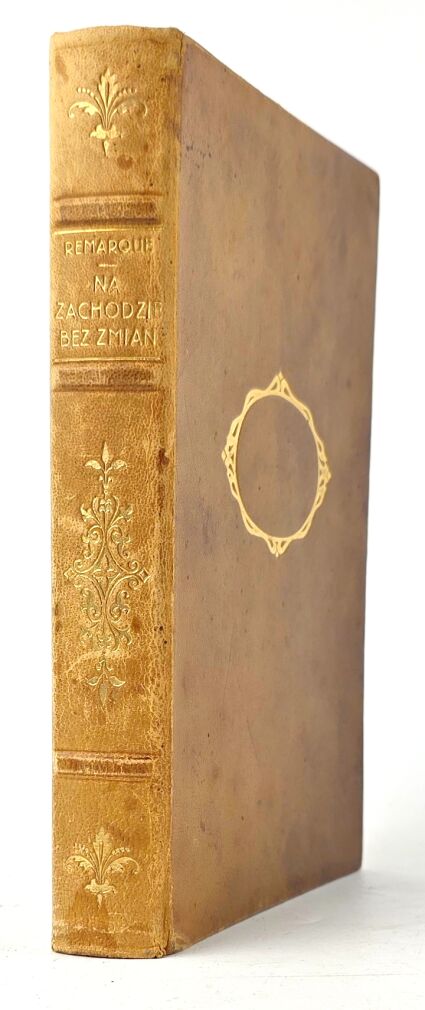 REMARQUE - NA ZACHODZIE BEZ ZMIAN wyd.1,1930, egzemplarz specjalny