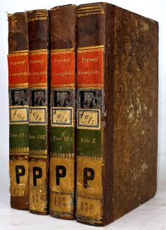 OLAVIDE, KOSICKI - TRYUMF EWANGELII ALBO PAMIĘTNIKI CZŁOWIEKA ŚWIATOWEGO PO WYRZECZENIU SIĘ BŁĘDÓW FILOZOFII TEGOCZESNEY T.1-4 [komplet], 1830 - 3