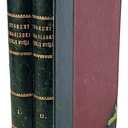 KLEINER- ZYGMUNT KRASIŃSKI Dzieje myśli 2t. 1912 OPRAWA