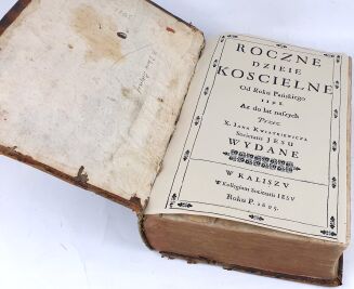 KWIATKIEWICZ- ROCZNE DZIEIE KOŚCIELNE wyd. Kalisz 1695 - 3