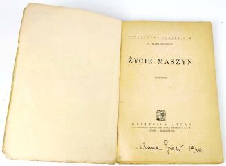 BURDECKI, ZARNOWER - ZYCIE MASZYN/ LIFE OF MACHINES. Photomontage Futurism Avant-Garde 1934 - 5