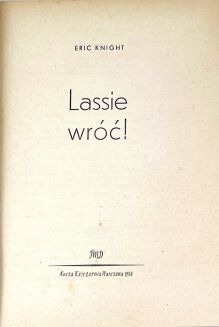 KNIGHT - LASSIE WRÓĆ wyd. 1 - 3