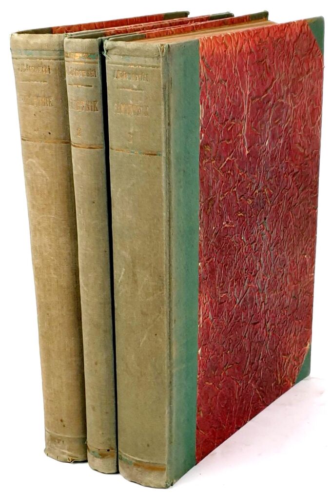 JANOWSKI- PAMIĘTNIKI O POWSTANIU STYCZNIOWEM t.1-3 [komplet w 3 wol.] 1923-1931