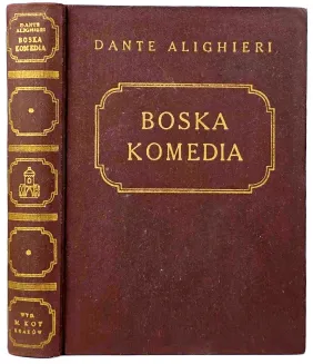 DANTE ALIGHIERI - BOSKA KOMEDIA wyd. 1947 - 2