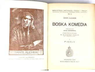 DANTE ALIGHIERI - BOSKA KOMEDIA wyd. 1947 - 3
