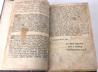 [STATUT LITEWSKI] STATUT WIELKIEGO XIĘSTWA LITEWSKIEGO Wilno 1693 - 9