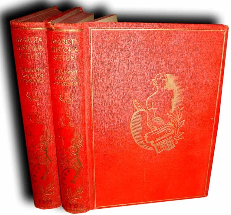 HAMANN- HISTORJA SZTUKI wyd. 1934r. ILUSTRACJE. OPRAWA WYDAWNICZA