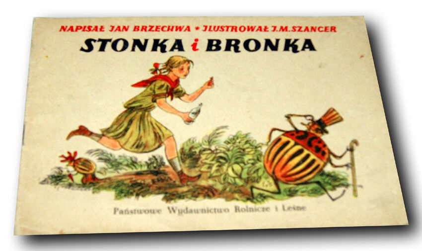 BRZECHWA- STONKA I BRONKA ilustr. SZANCER wyd. 1953