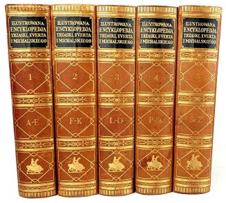 ILUSTROWANA ENCYKLOPEDIA TRZASKI, EVERTA I MICHALSKIEGO t.I-V (komplet) - 2