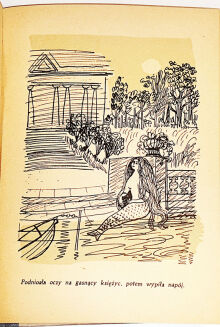 ANDERSEN - BAŚNIE ilustracje E. Różańska  wyd. 1950 - 3