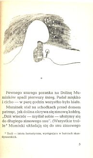 [PIERWSZA KSIĄŻKA O MUMINKACH WYDANA W POLSCE] JANSSON - W DOLINIE MUMINKÓW. Wyd.1, stan IDEALNY! - 4